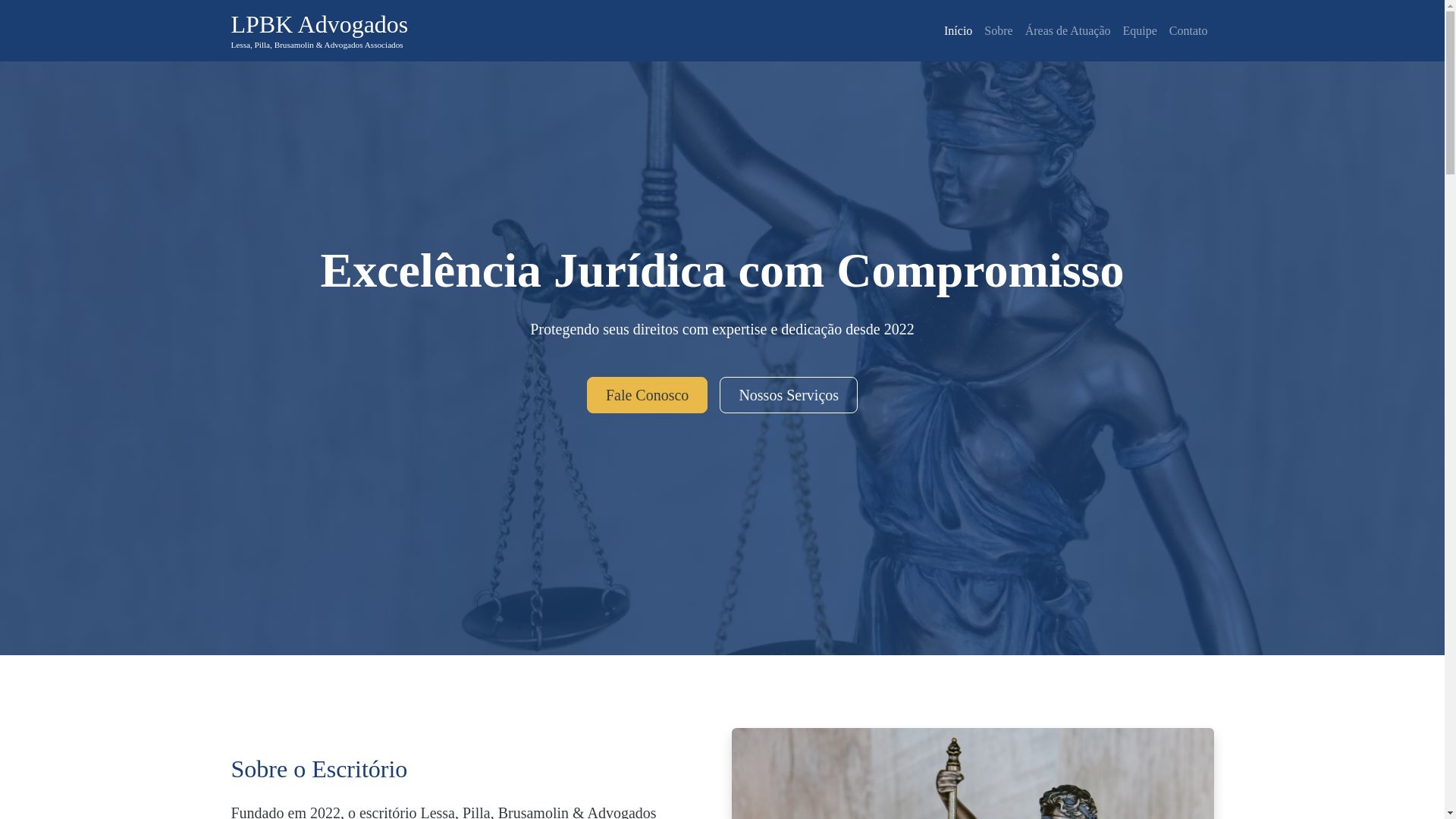 website screenshot of https://pillaadvocacia.store/