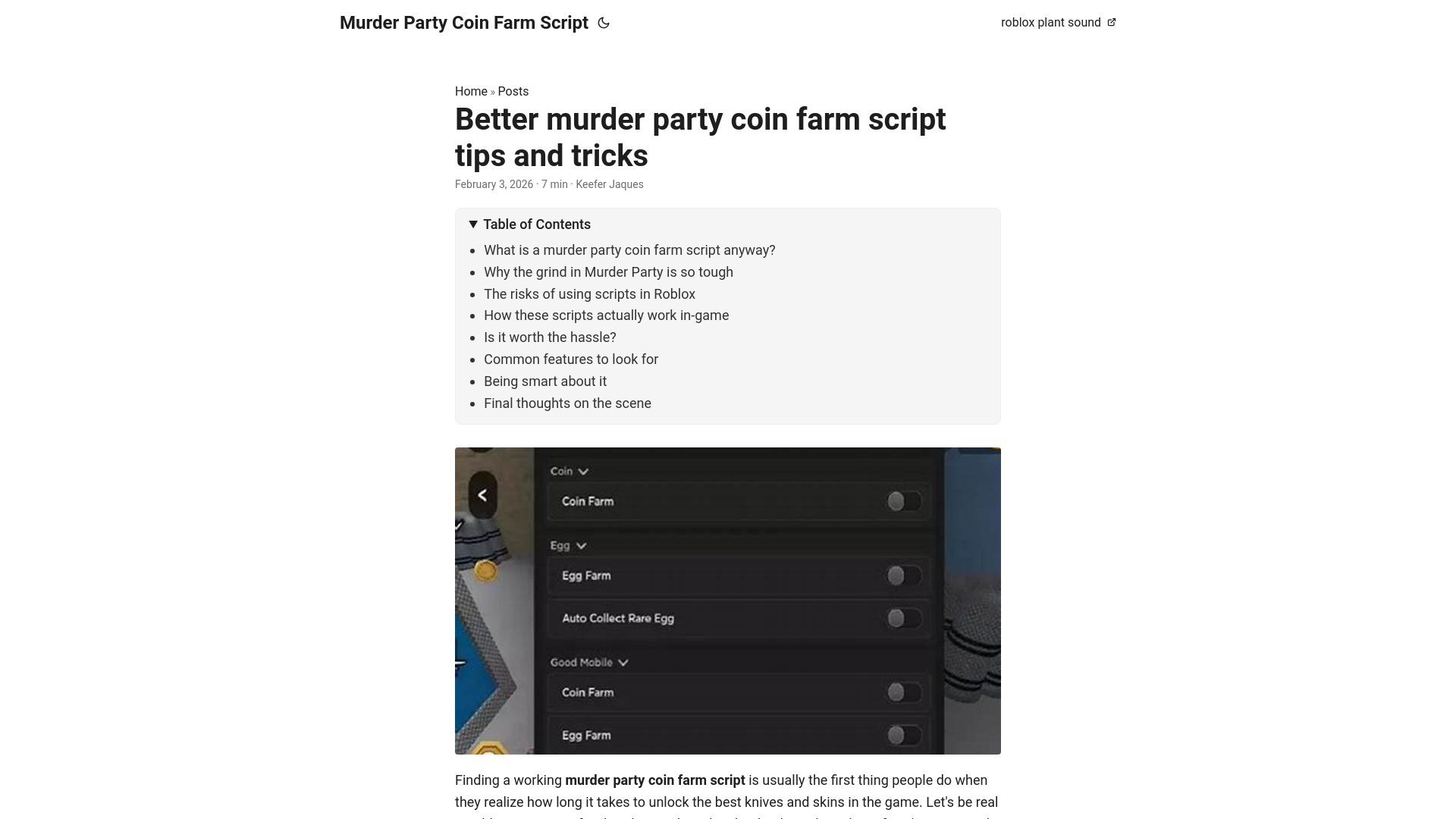website screenshot of https://murder-party-coin-farm-script.pages.dev/