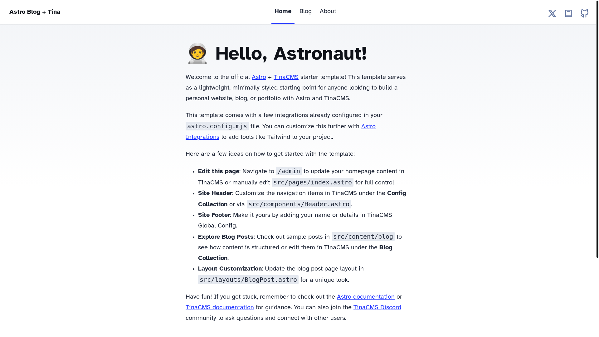 website screenshot of https://tinacms-966.pages.dev/
