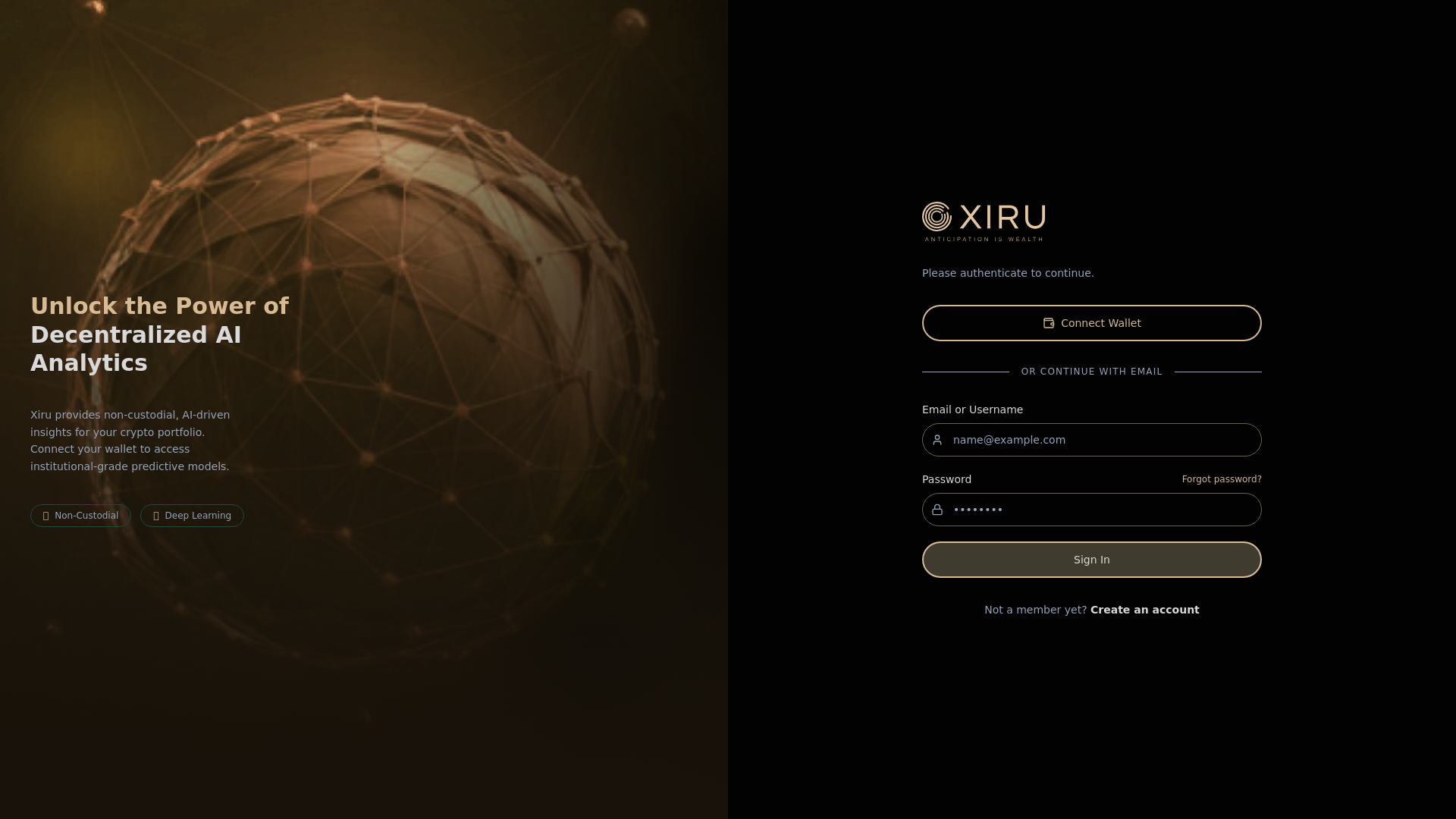website screenshot of https://xiru-admin.pages.dev/