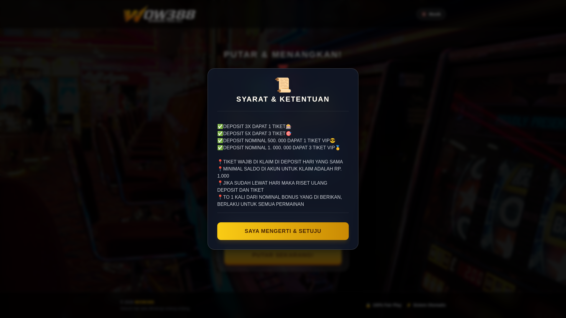 website screenshot of https://luckyspin-wow388.online/