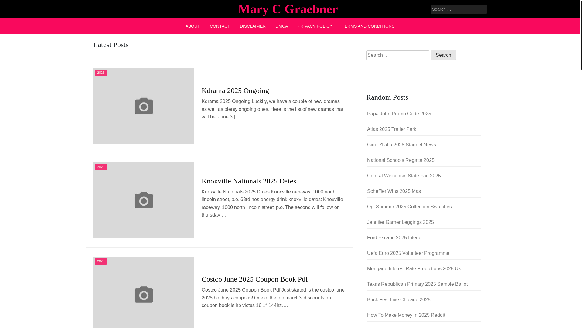 website screenshot of https://marycgraebner.pages.dev/