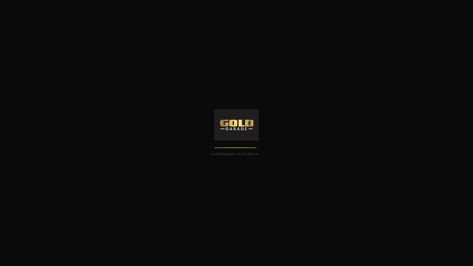 website screenshot of https://goldgaragem.com.br/