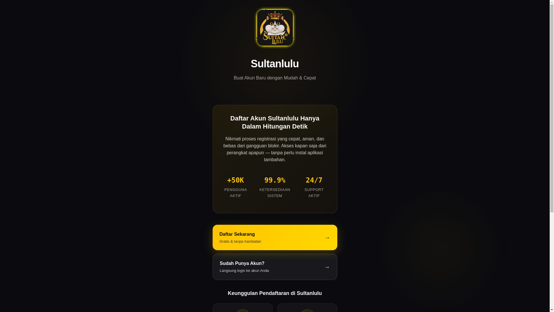 website screenshot of https://sultanlulunet.pages.dev/