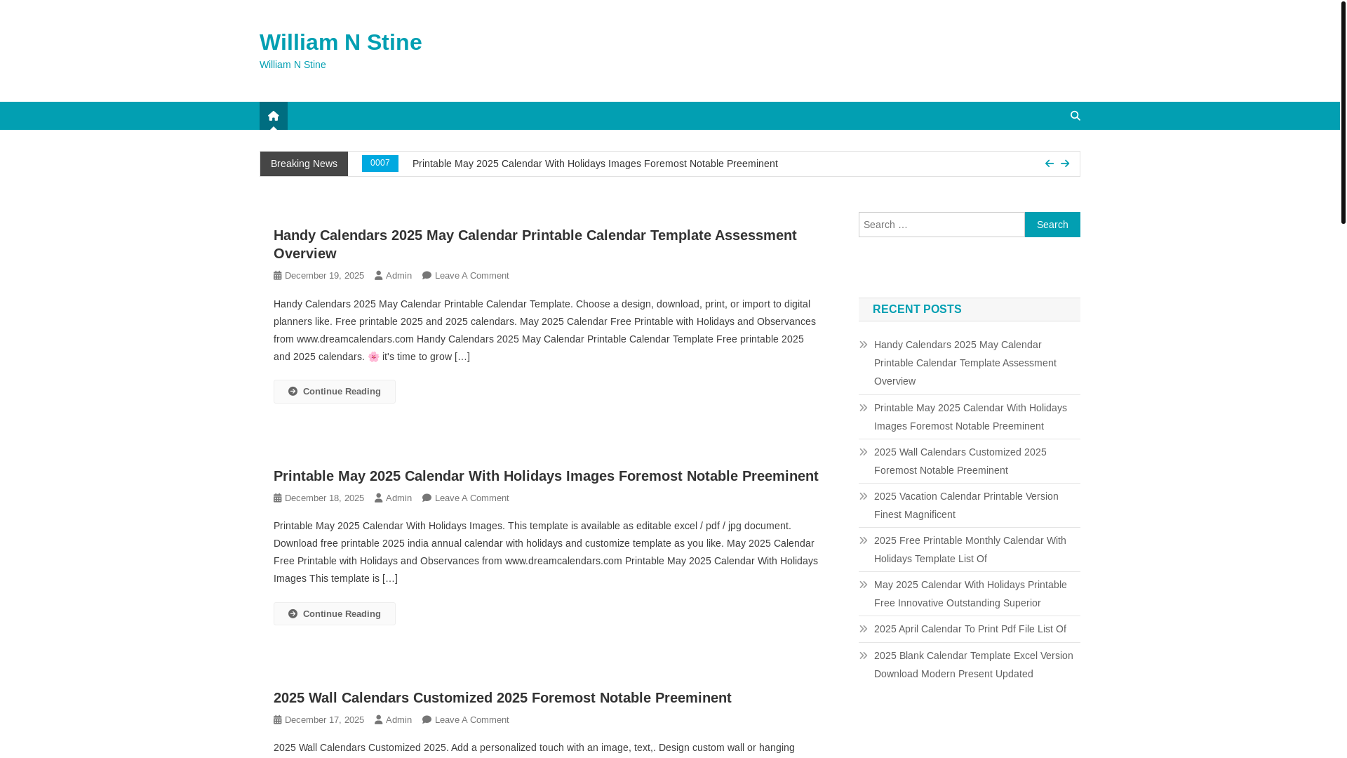 website screenshot of https://williamnstineb.pages.dev/