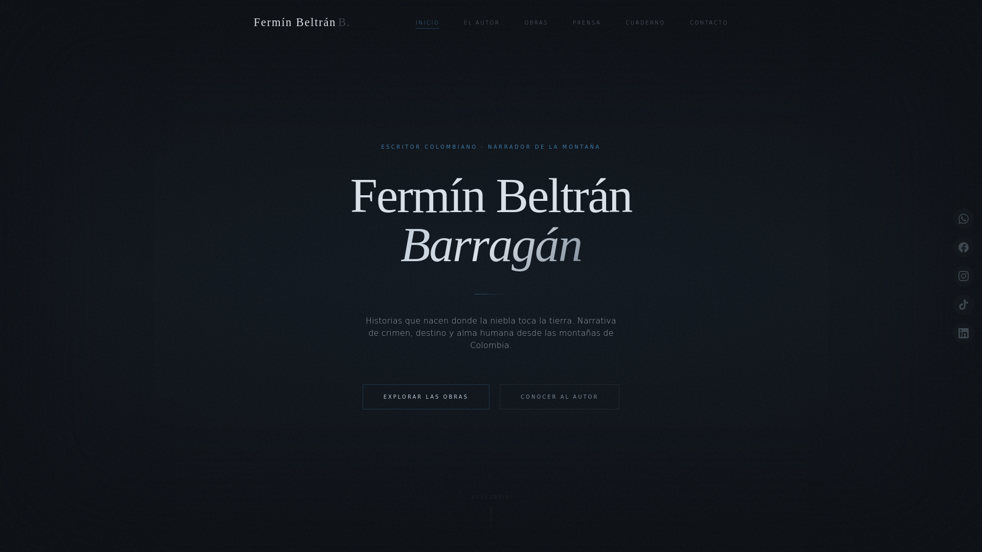 website screenshot of https://ferminbeltranbarragan.com