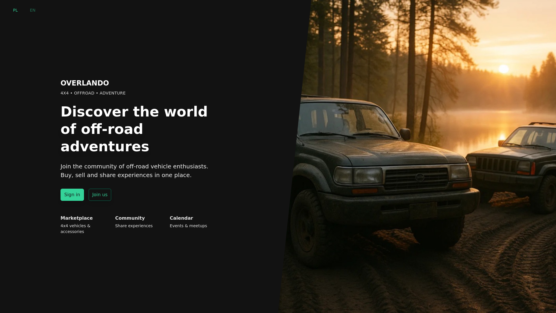 website screenshot of https://4x4front.pages.dev/