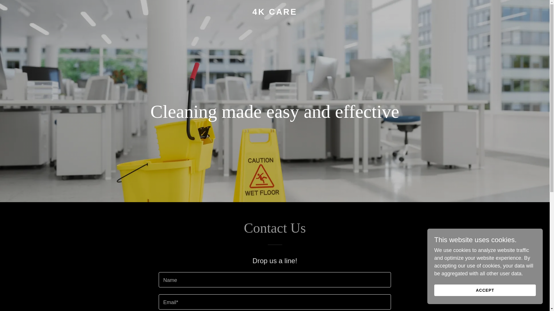 website screenshot of https://4kcare.com/