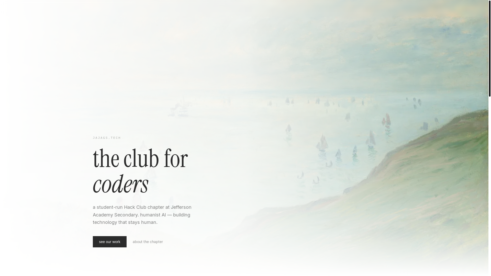 website screenshot of https://jajags-tech.pages.dev/