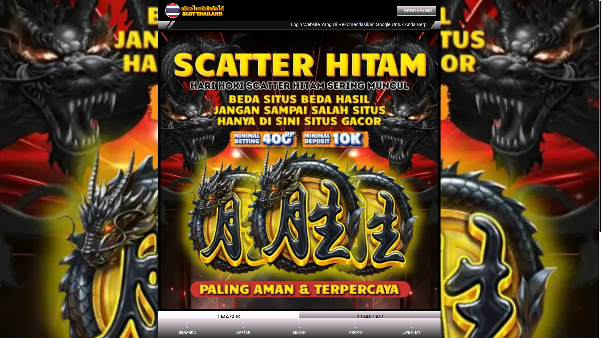 website screenshot of https://tidak-ada-bakat.pages.dev/