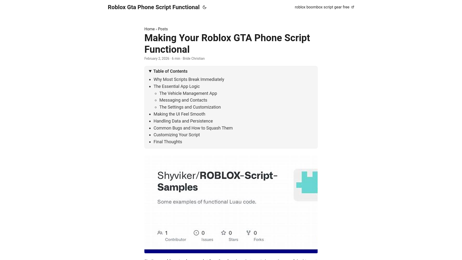 website screenshot of https://roblox-gta-phone-script-functional.pages.dev/