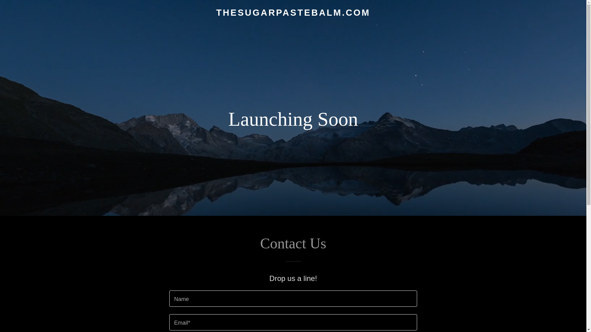 website screenshot of https://thesugarpastebalm.com/