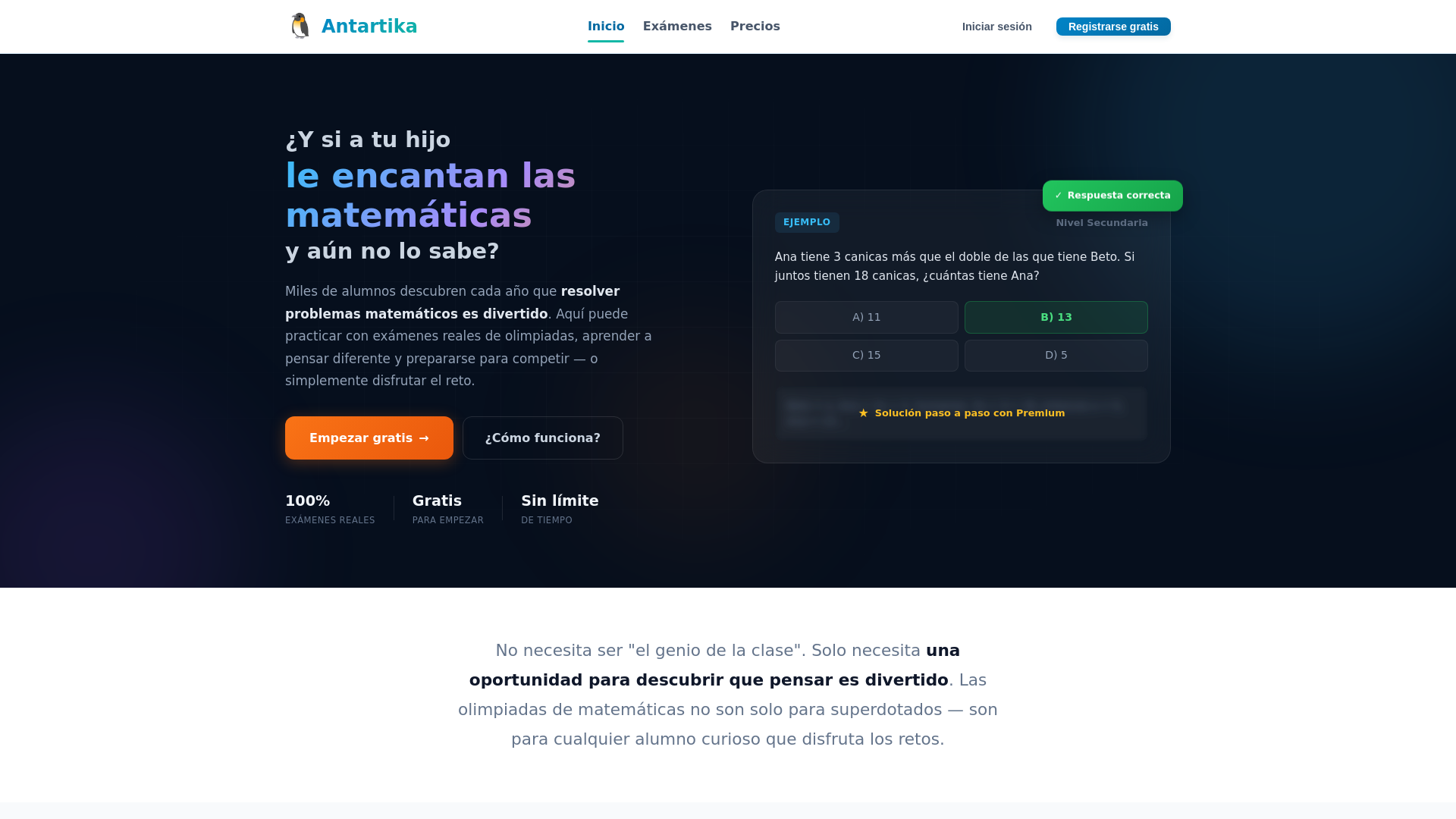 website screenshot of https://antartikalab.com