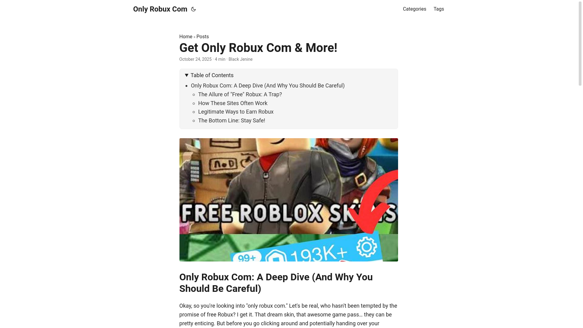 website screenshot of https://only-robux-com.pages.dev/