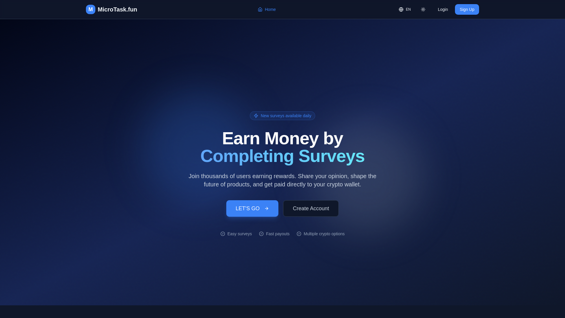 website screenshot of https://microtask.fun