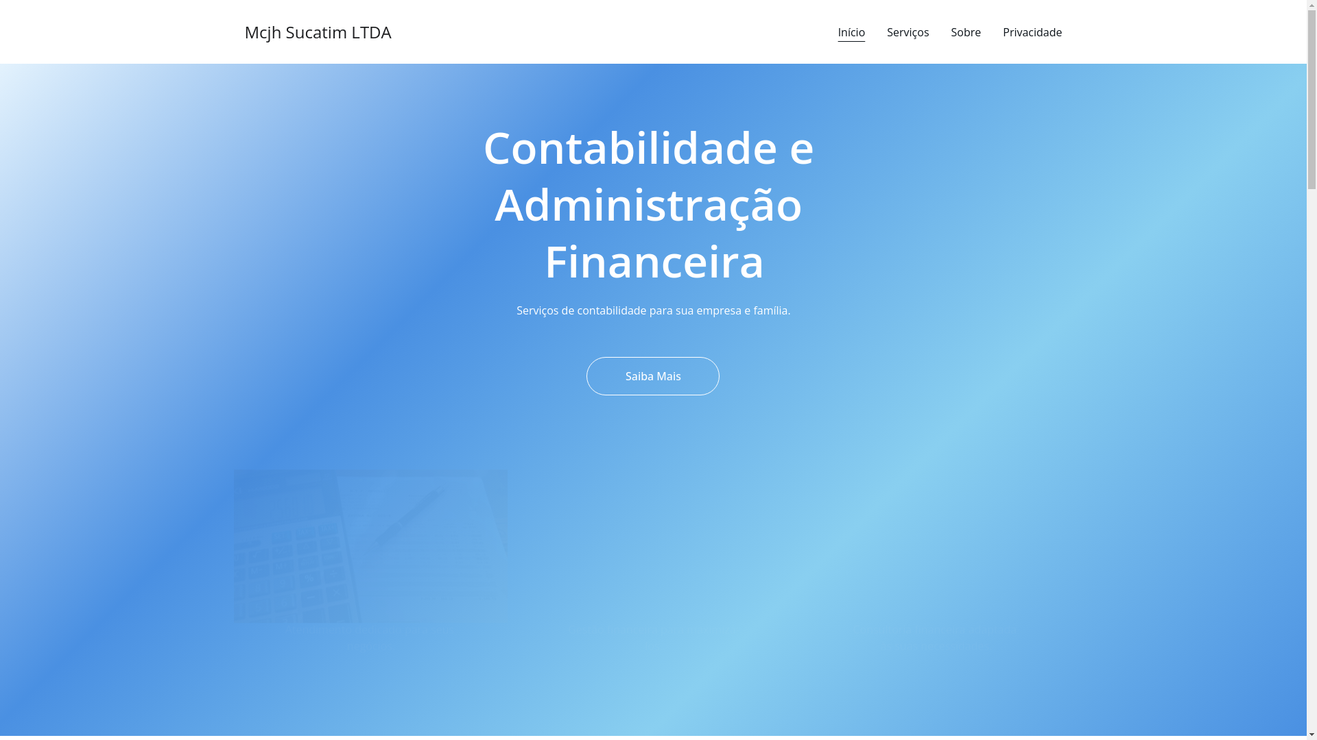 website screenshot of https://mcjhsucatimltda.shop/