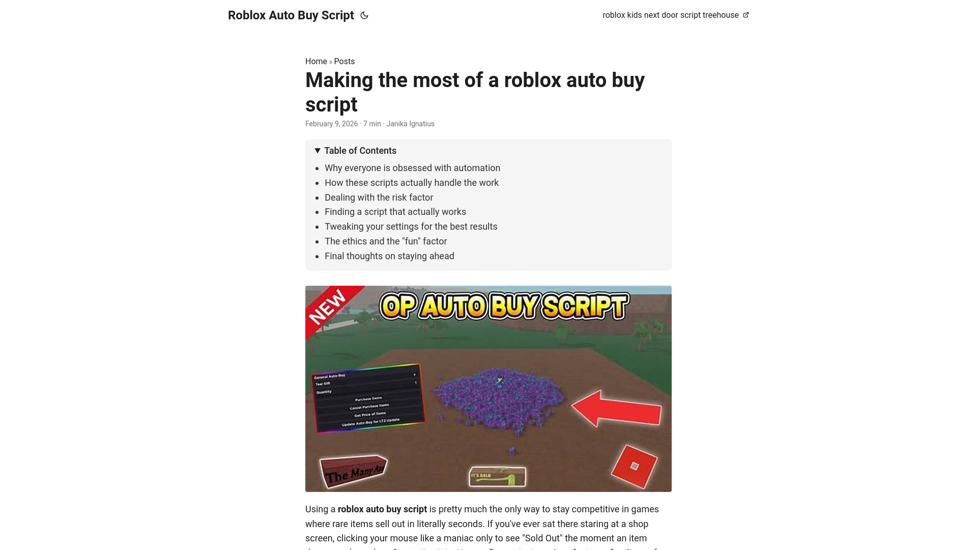 website screenshot of https://roblox-auto-buy-script.pages.dev/