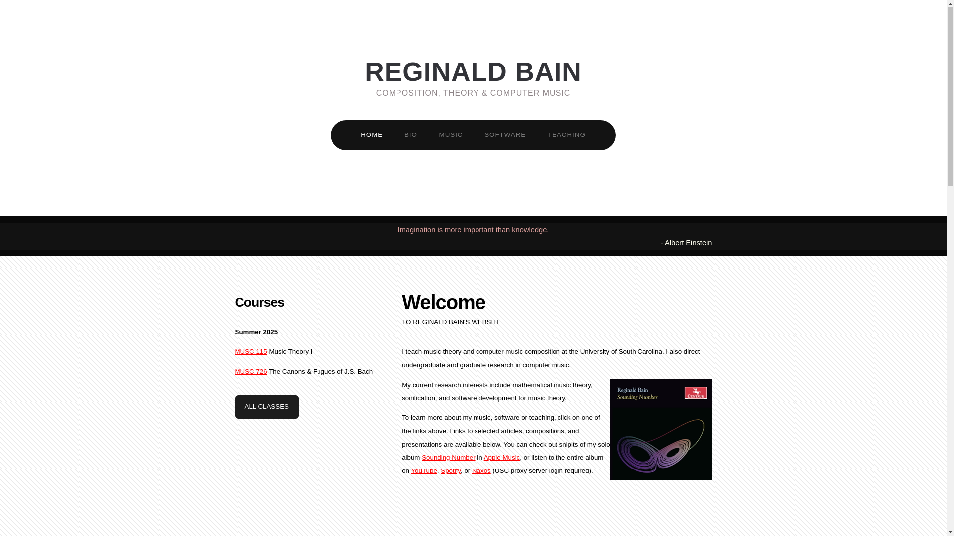 website screenshot of https://reginaldbain-com.pages.dev/
