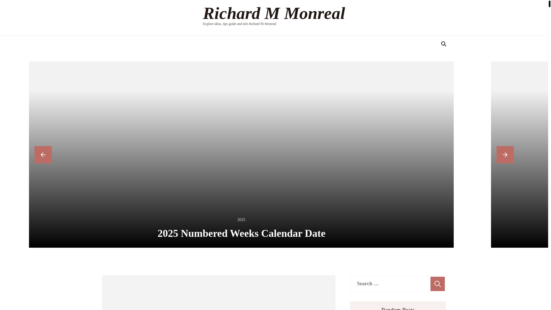 website screenshot of https://richardmmonrealg.pages.dev/