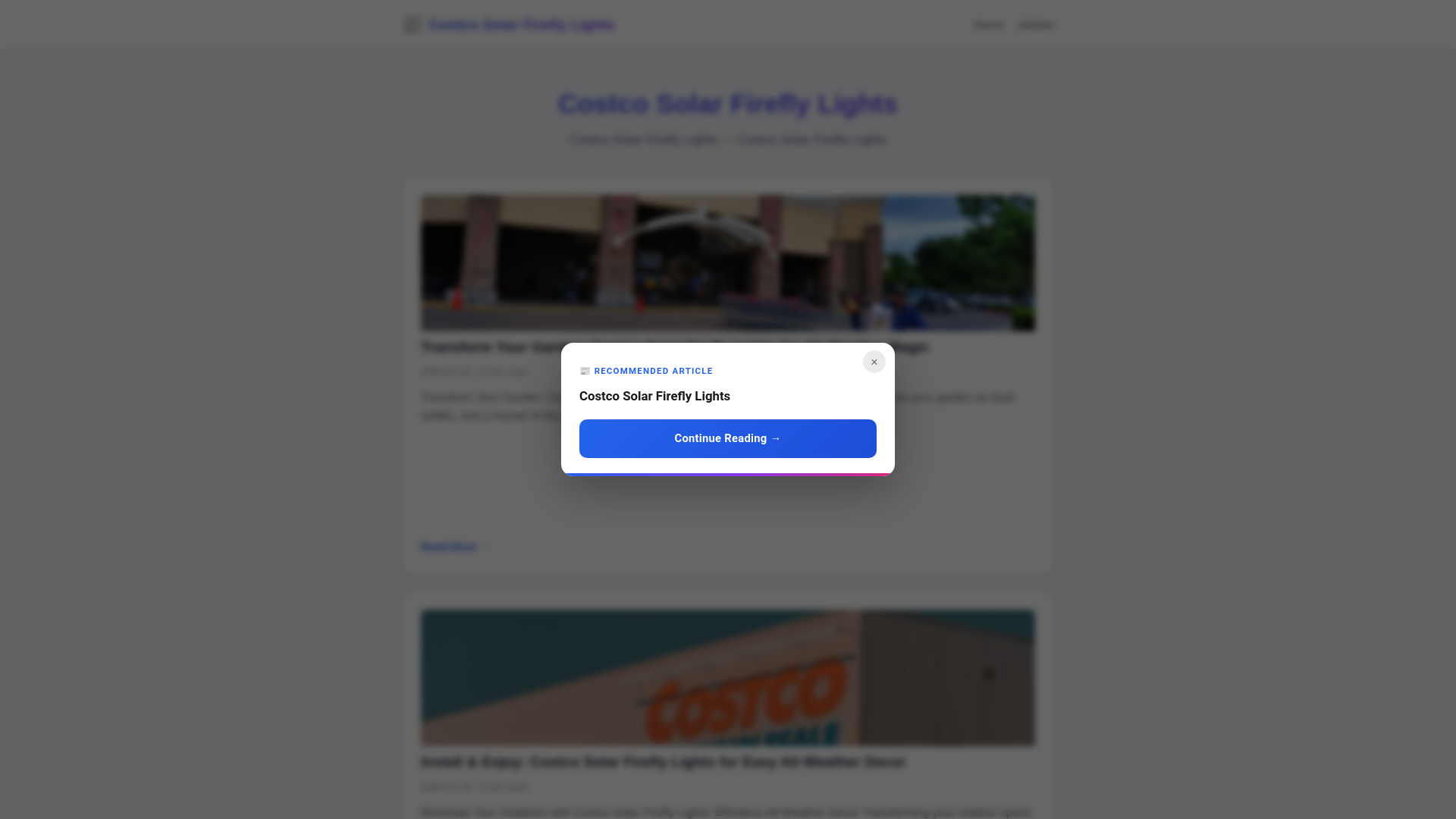 website screenshot of https://costco-solar-firefly-lights.pages.dev/
