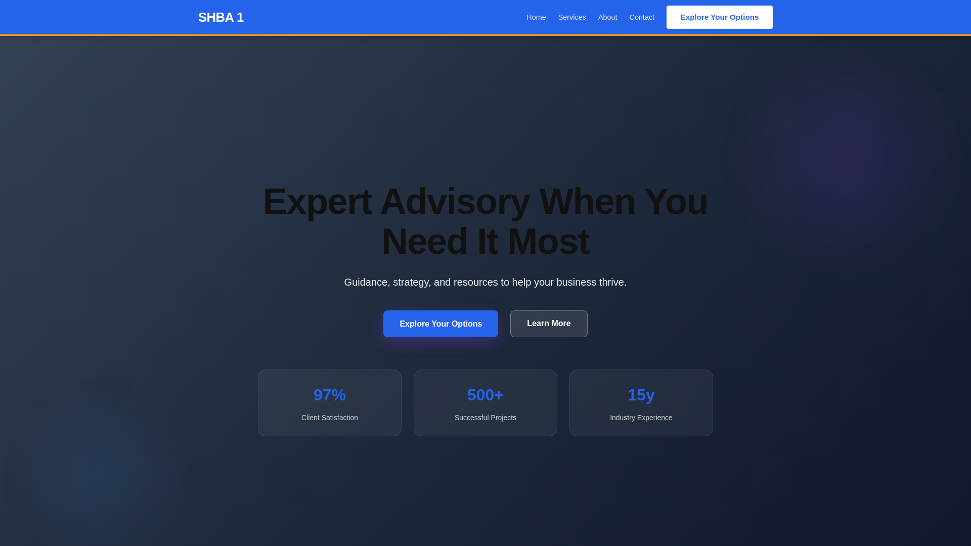 website screenshot of https://shba1.com/
