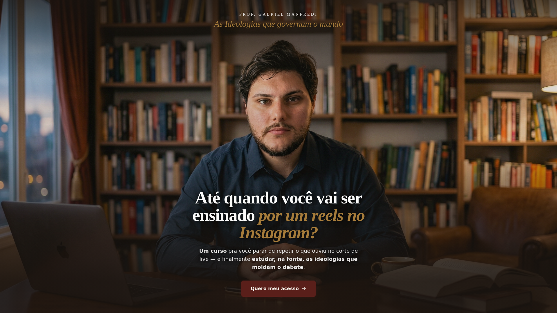 website screenshot of https://manfredi-ideologias.pages.dev/