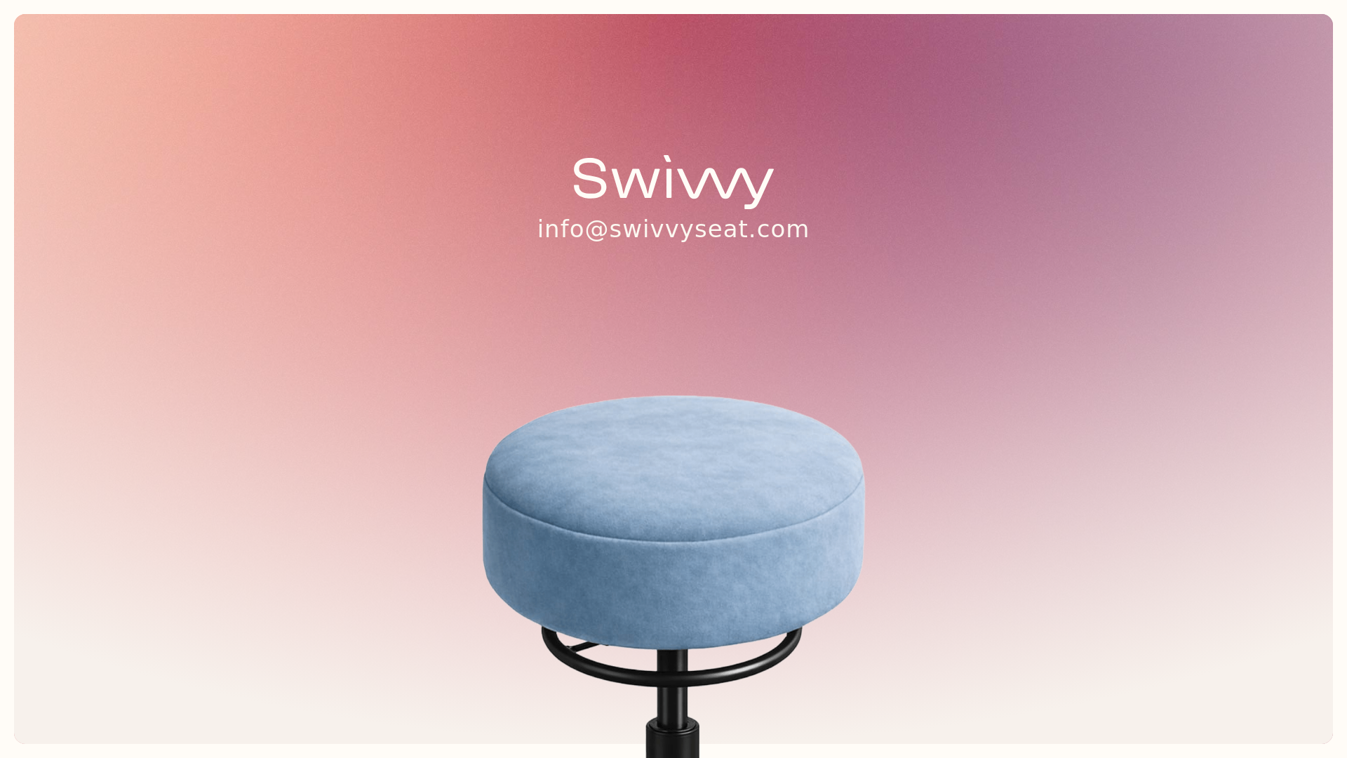 website screenshot of https://swivvyseat.com