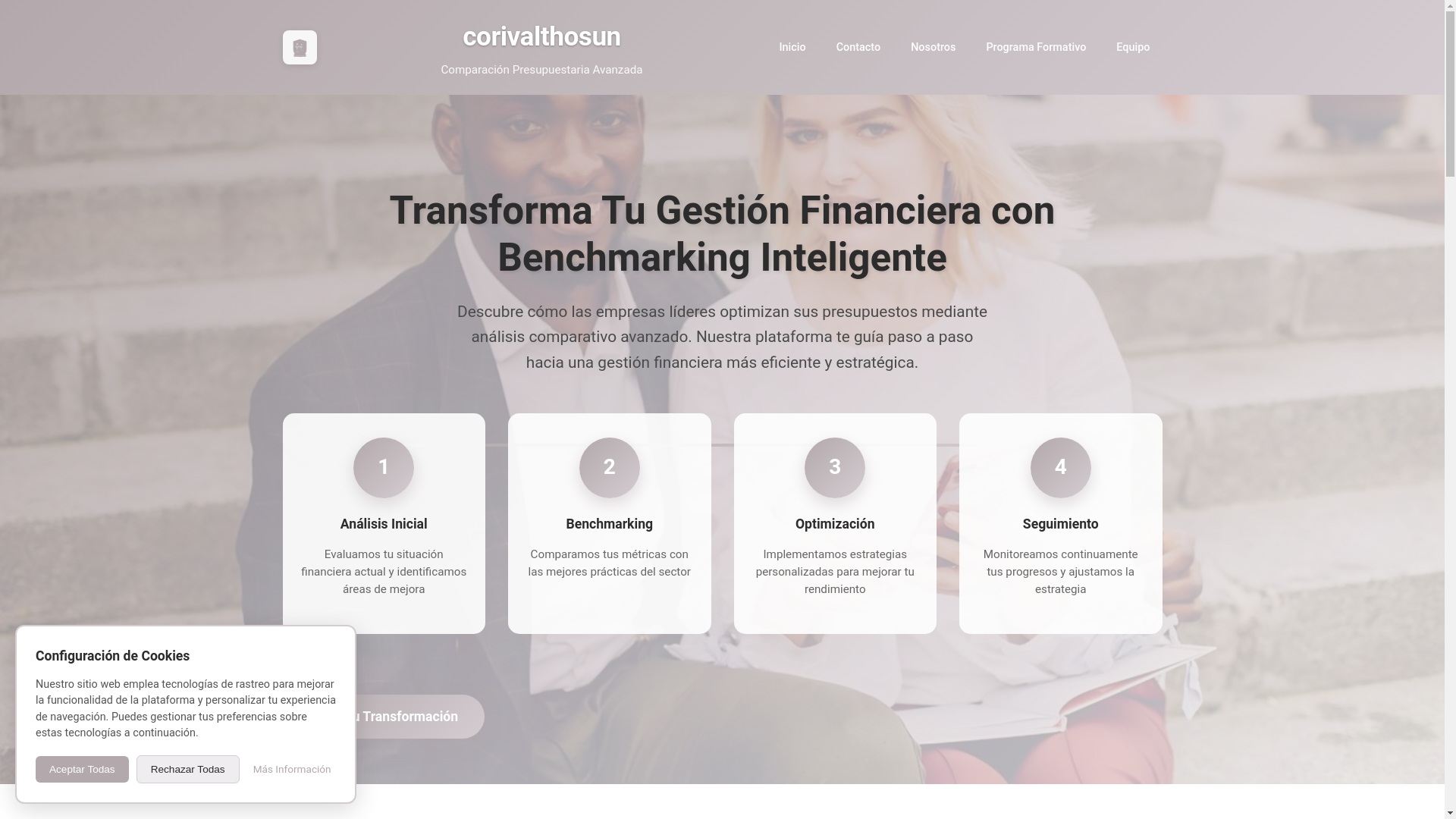 website screenshot of https://corivalthosun.com/