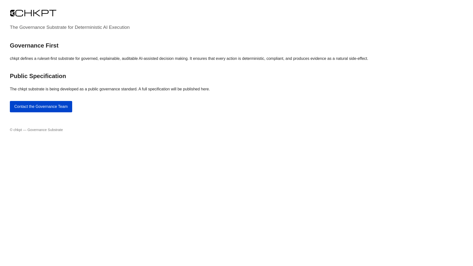 website screenshot of https://chkpt.org/