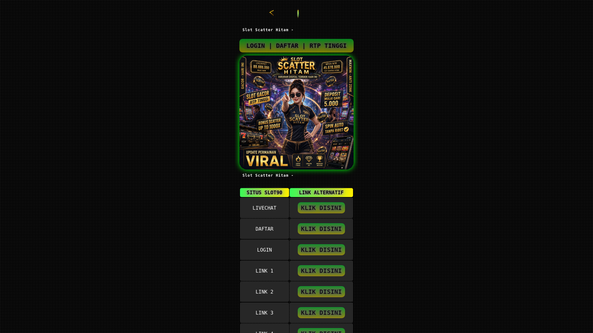 website screenshot of https://slot-scatterhitam.pages.dev/