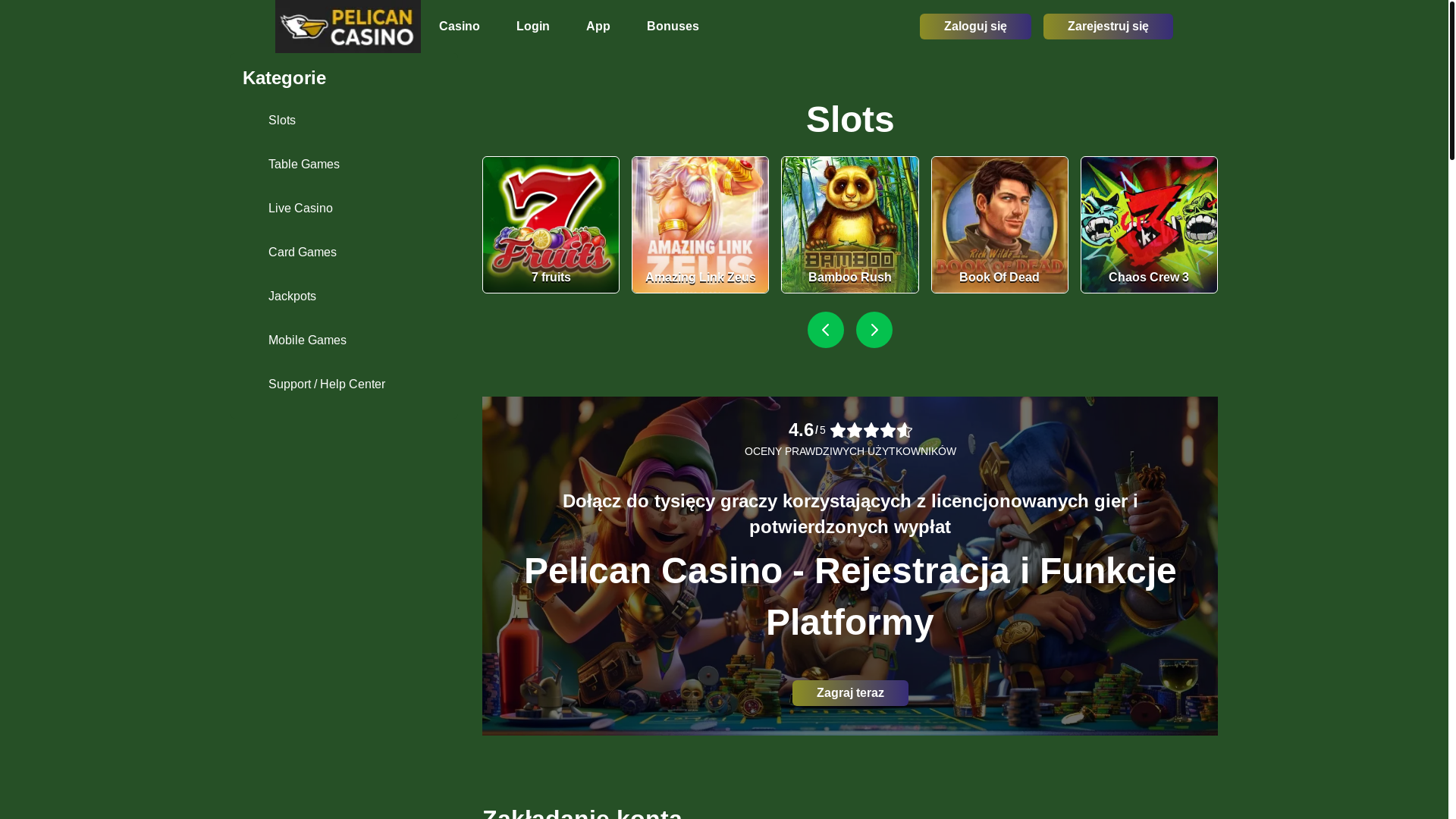 website screenshot of https://casinopelicanpoland-com.pages.dev/