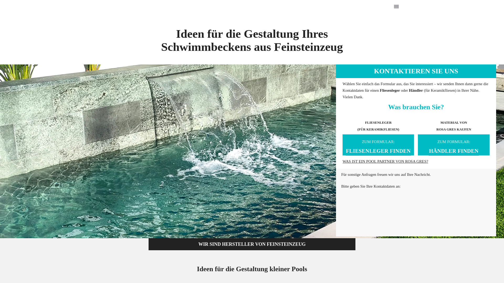 website screenshot of https://rosagres.at