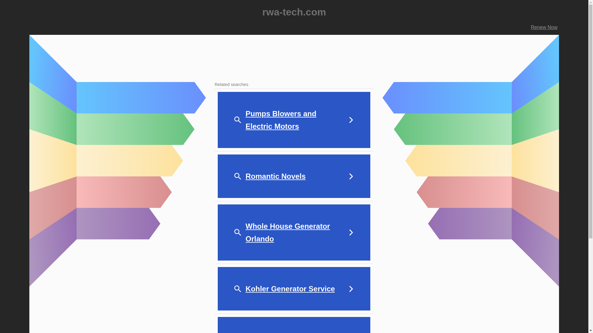 website screenshot of https://rwa-tech.com/
