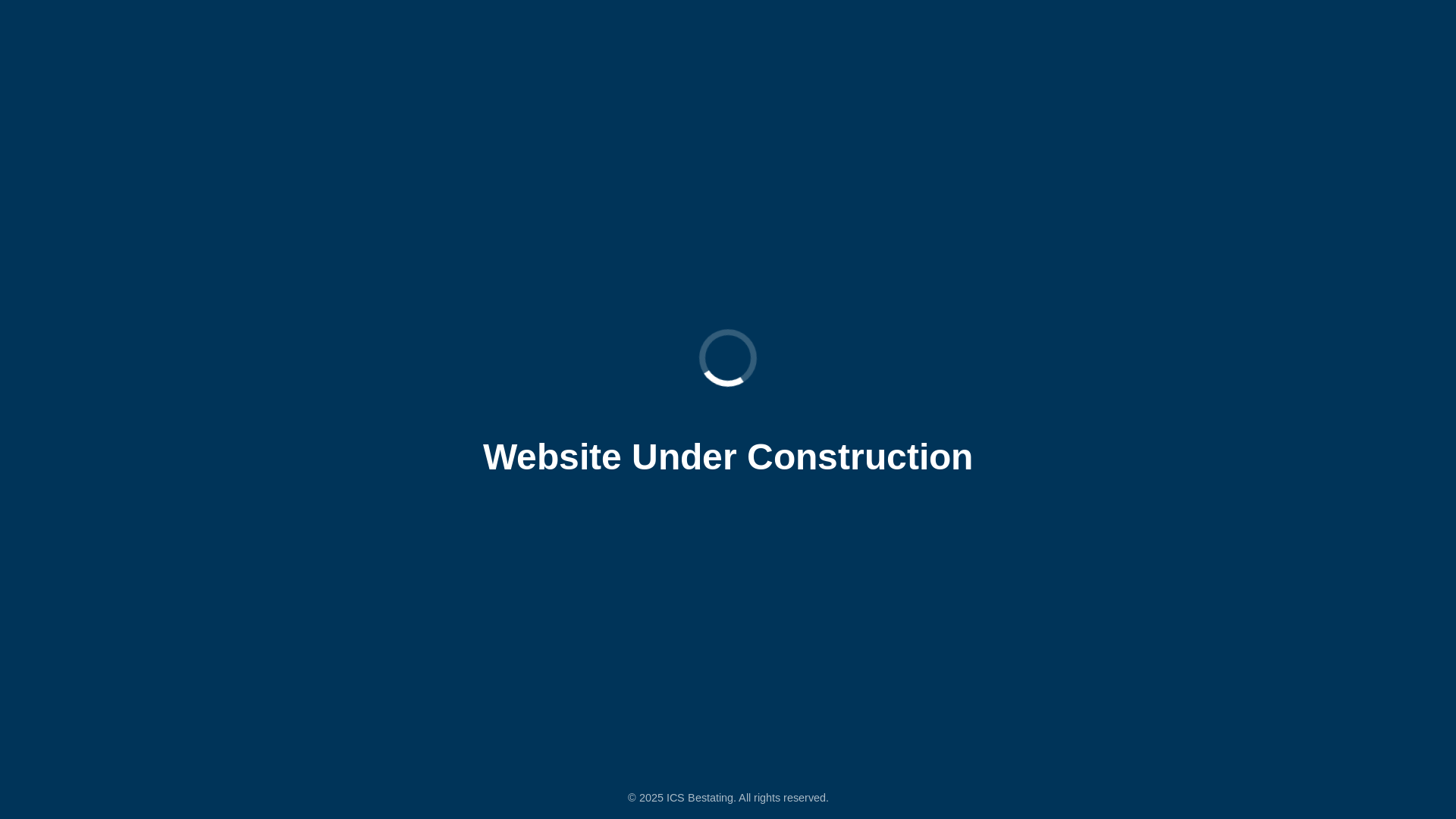 website screenshot of https://ics-bestating.org/