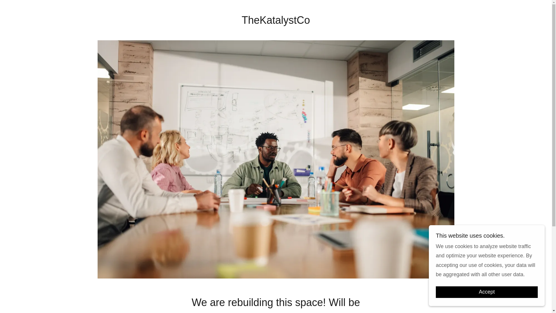 website screenshot of https://thekatalystco.in/