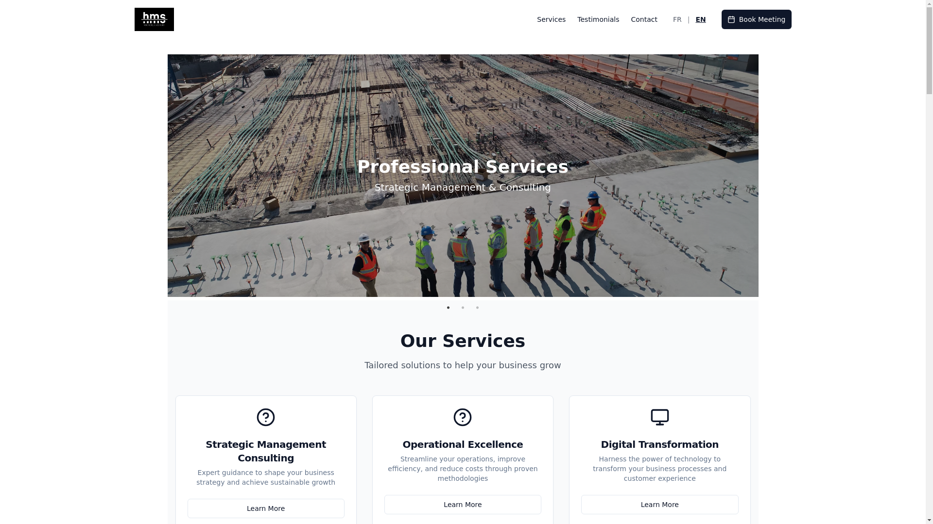 website screenshot of https://hms-boostez.fr/