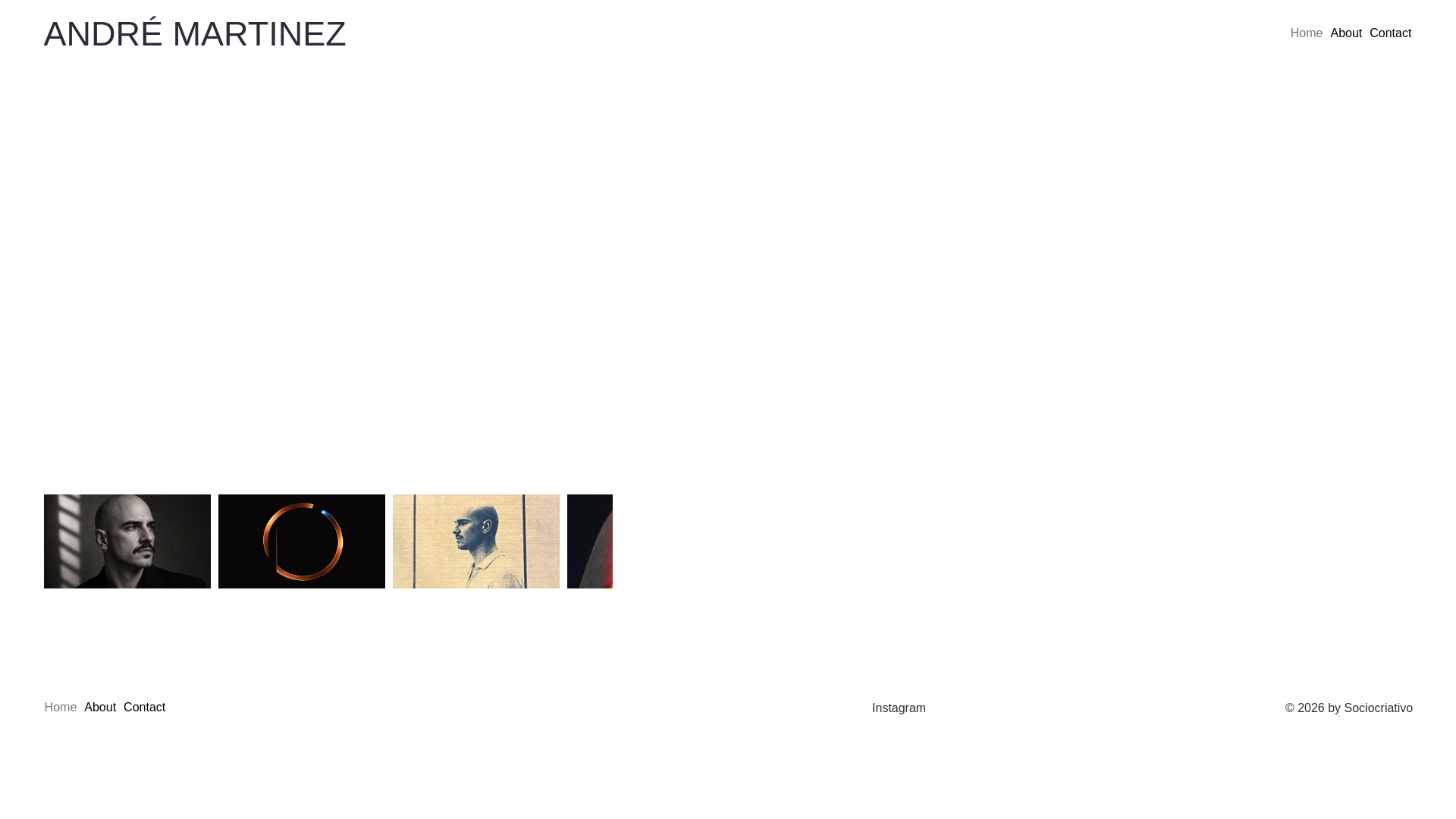 website screenshot of https://andremartinez.studio/