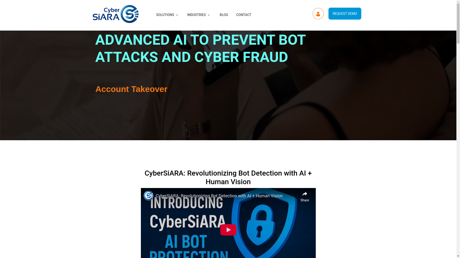 website screenshot of https://cybersiarasecurity.com/