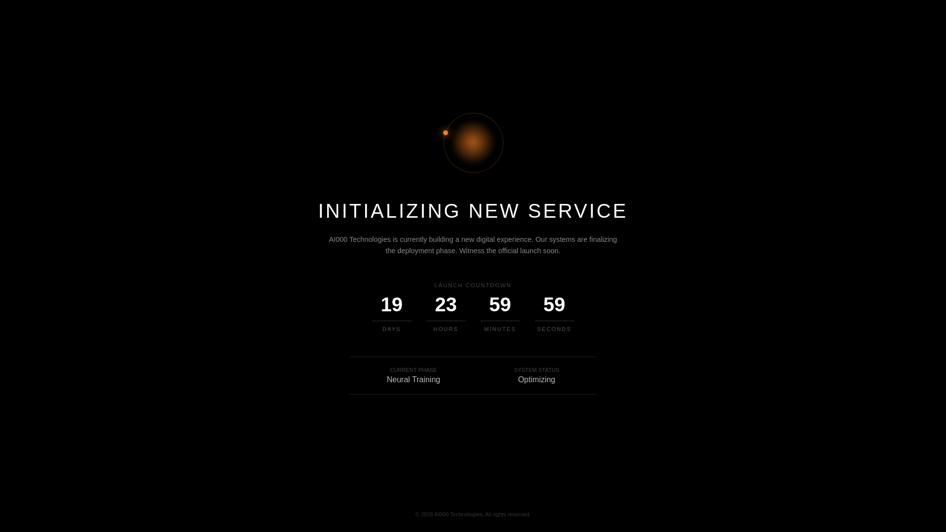 website screenshot of https://ai000technologies.com.au