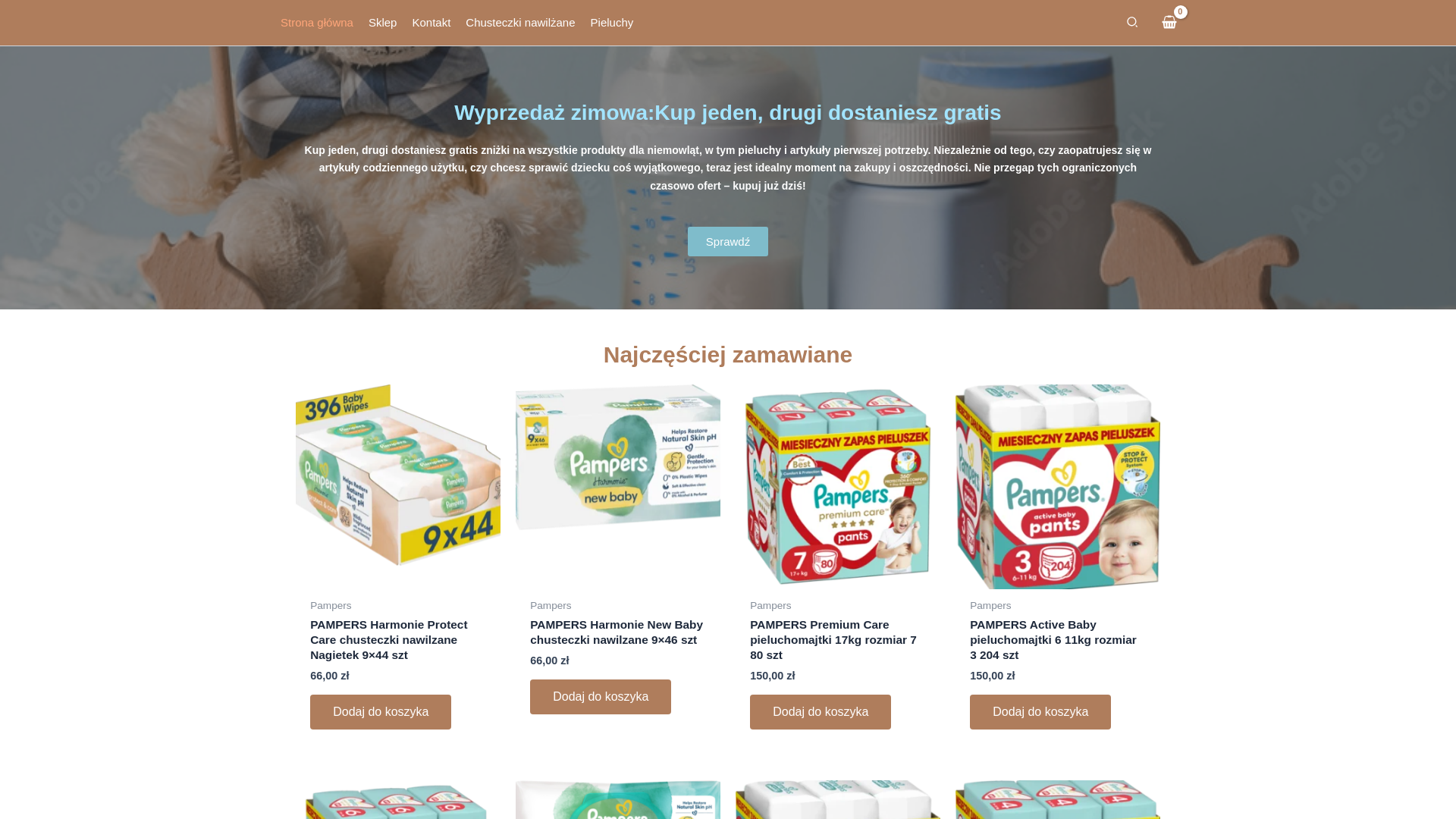 website screenshot of https://promocjedlabobo.shop/