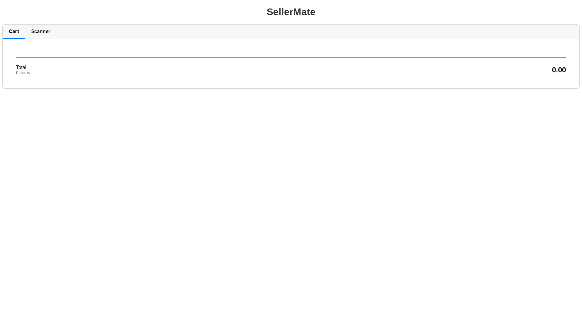 website screenshot of https://sellermate.pages.dev/
