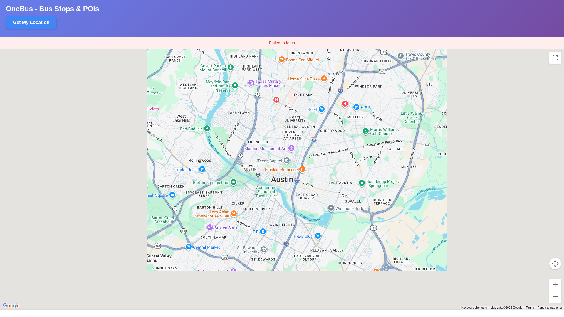 website screenshot of https://onebusaustin.com/