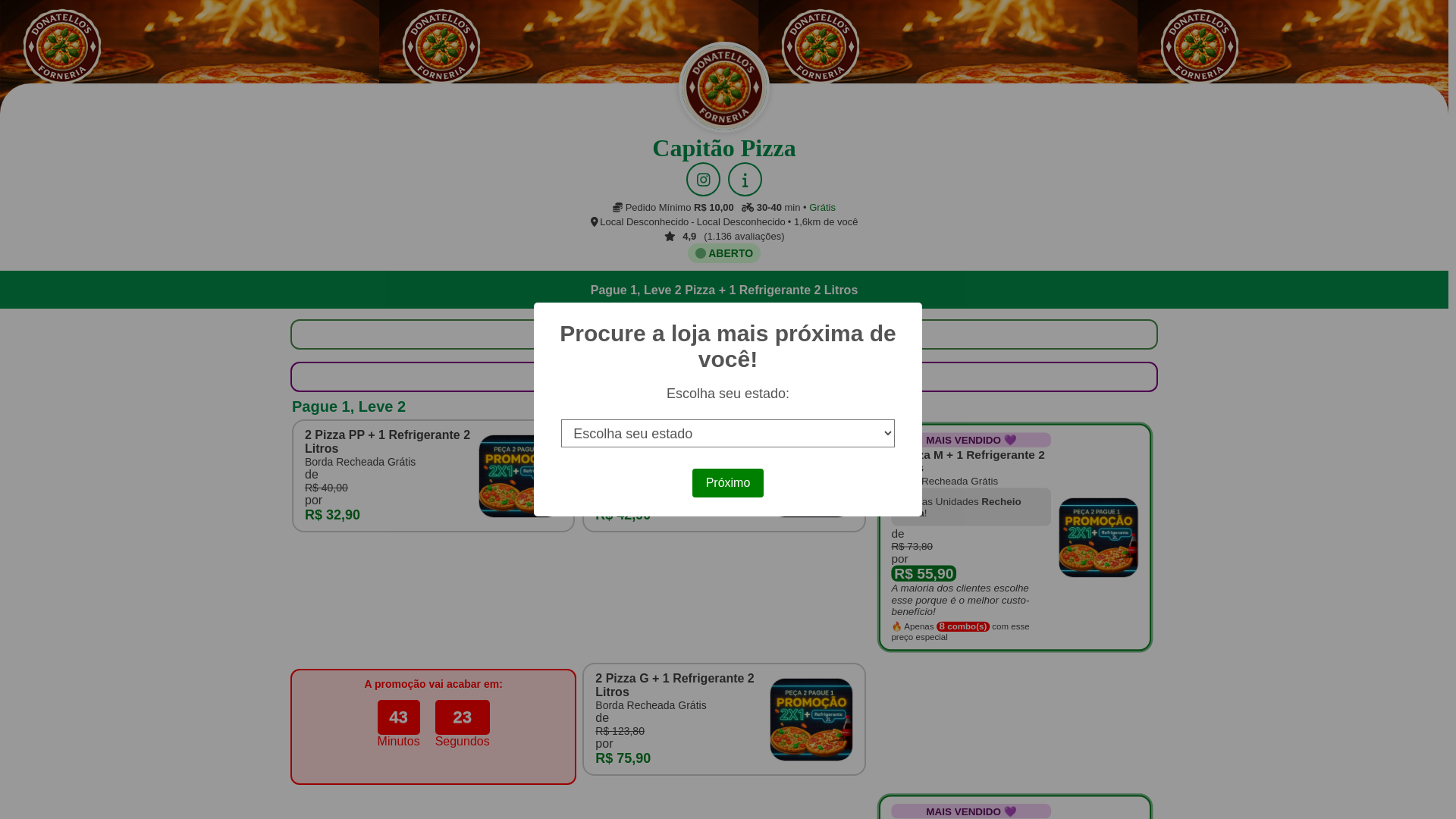 website screenshot of https://pizza-donatellos-master.pages.dev/
