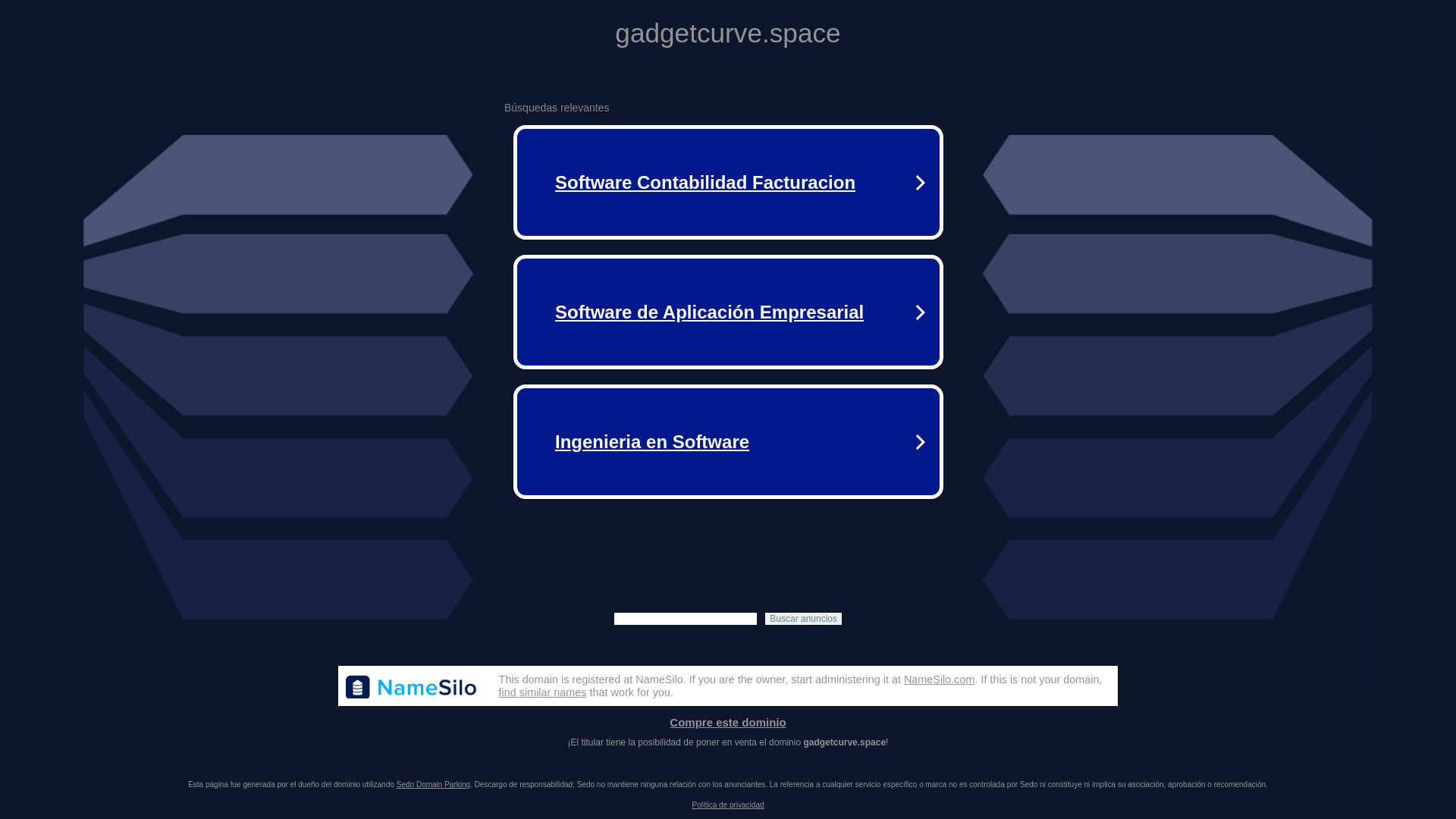 website screenshot of https://gadgetcurve.space/