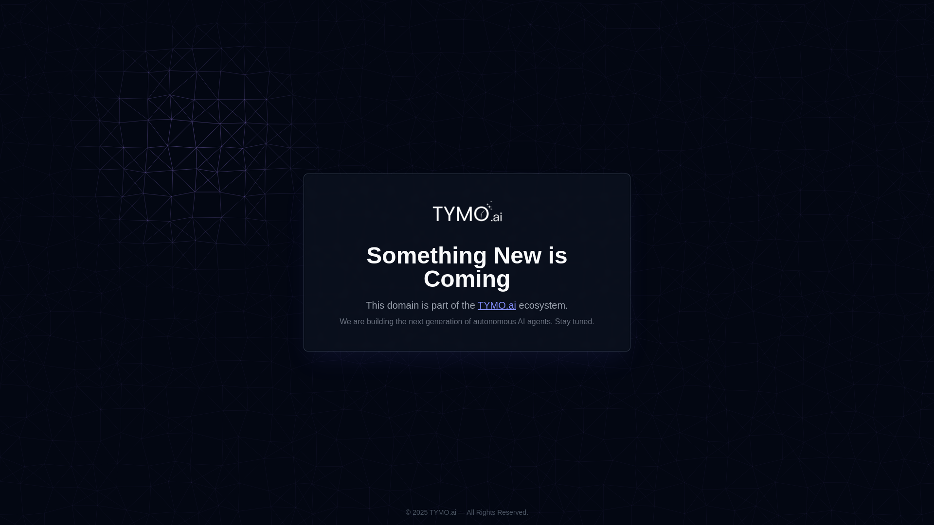 website screenshot of https://tymo-landing-page.pages.dev/