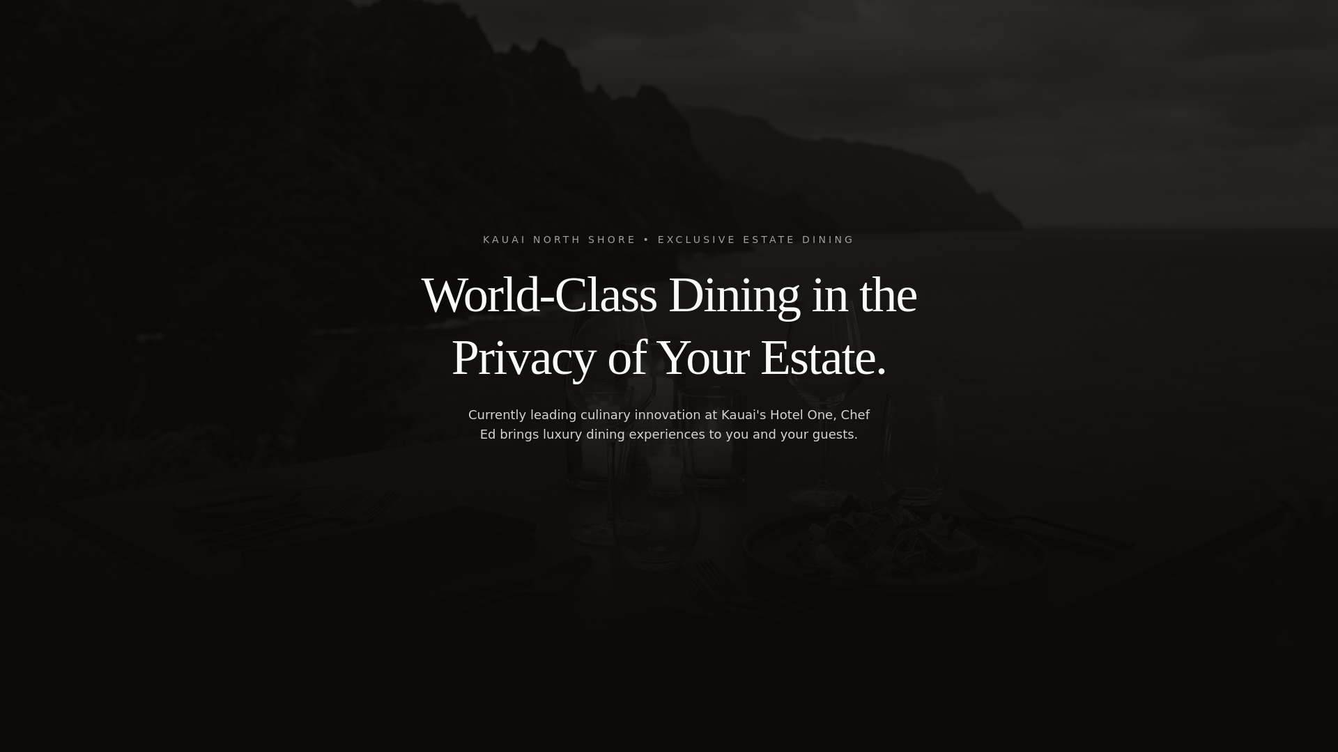 website screenshot of https://chef-ed.pages.dev/