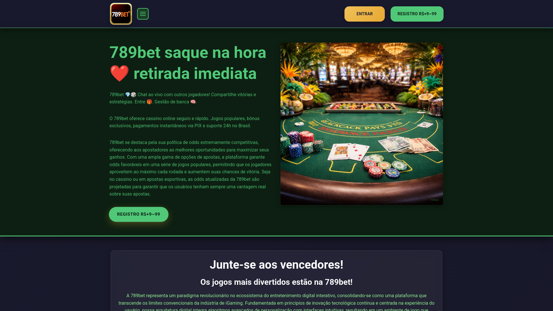 website screenshot of https://789betli.com/