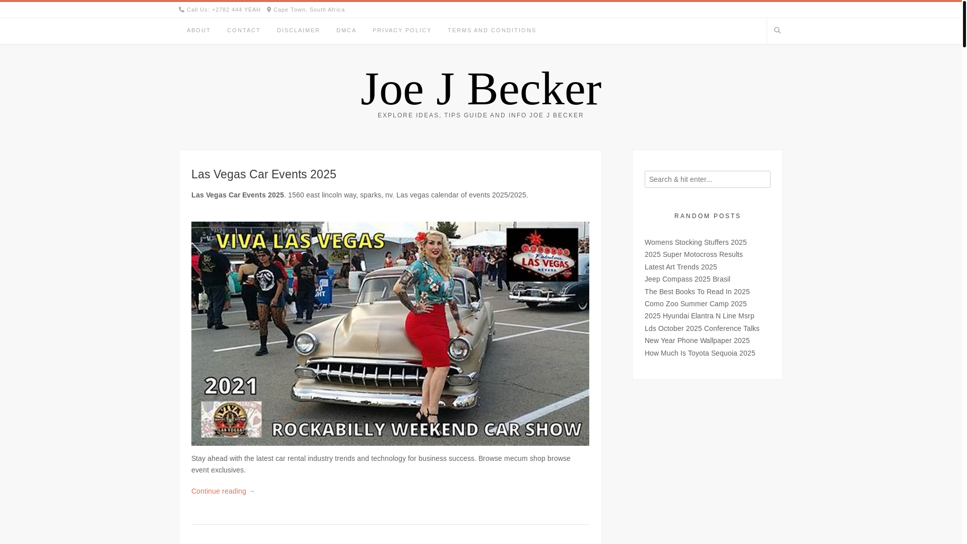 website screenshot of https://joejbeckerm.pages.dev/
