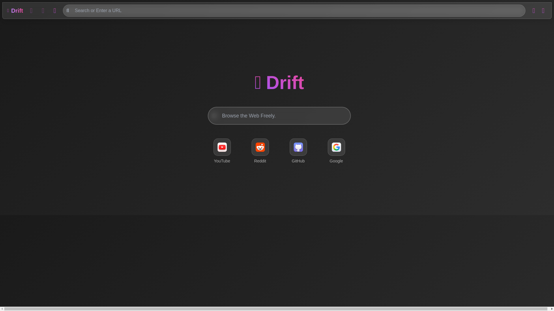 website screenshot of https://driftapp.pages.dev/