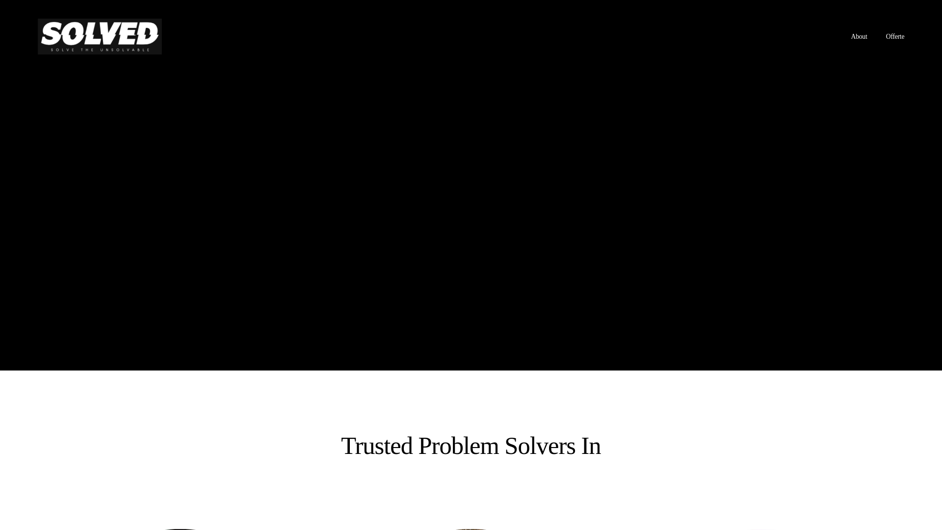 website screenshot of https://getsolved.be